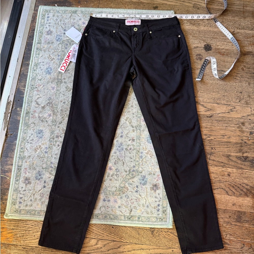 Fiorucci skinny black jeans NWT 31 45